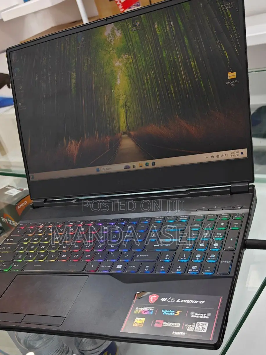 New Laptop MSI GP66 LEOPARD 10UG 16GB Intel Core I5 SSD 512GB