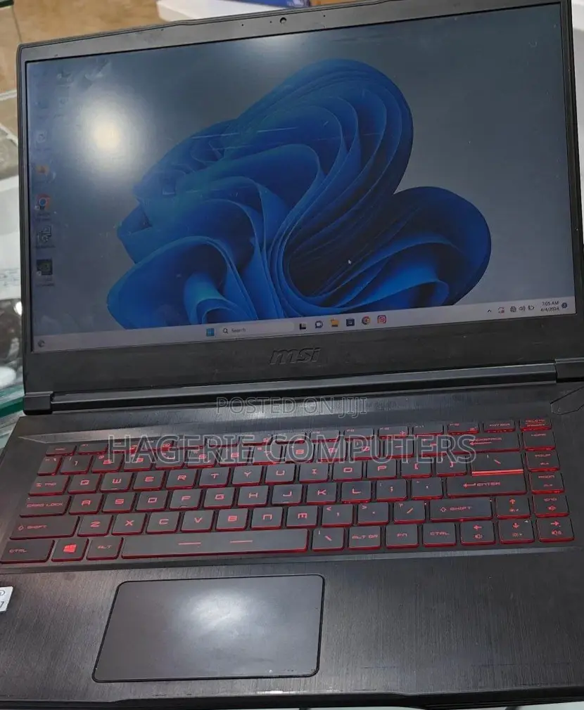 New Laptop MSI Katana GF66 16GB Intel Core I7 SSD 512GB