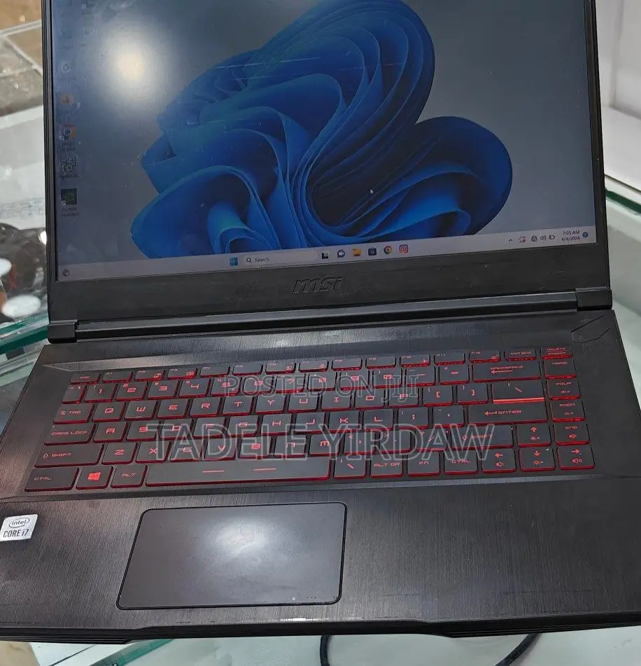New Laptop MSI GF63 16GB Intel Core I7 SSD 512GB