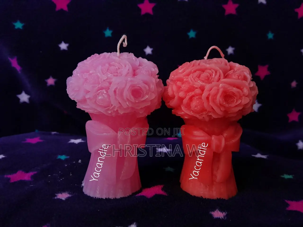 Flower Bouquet Candle