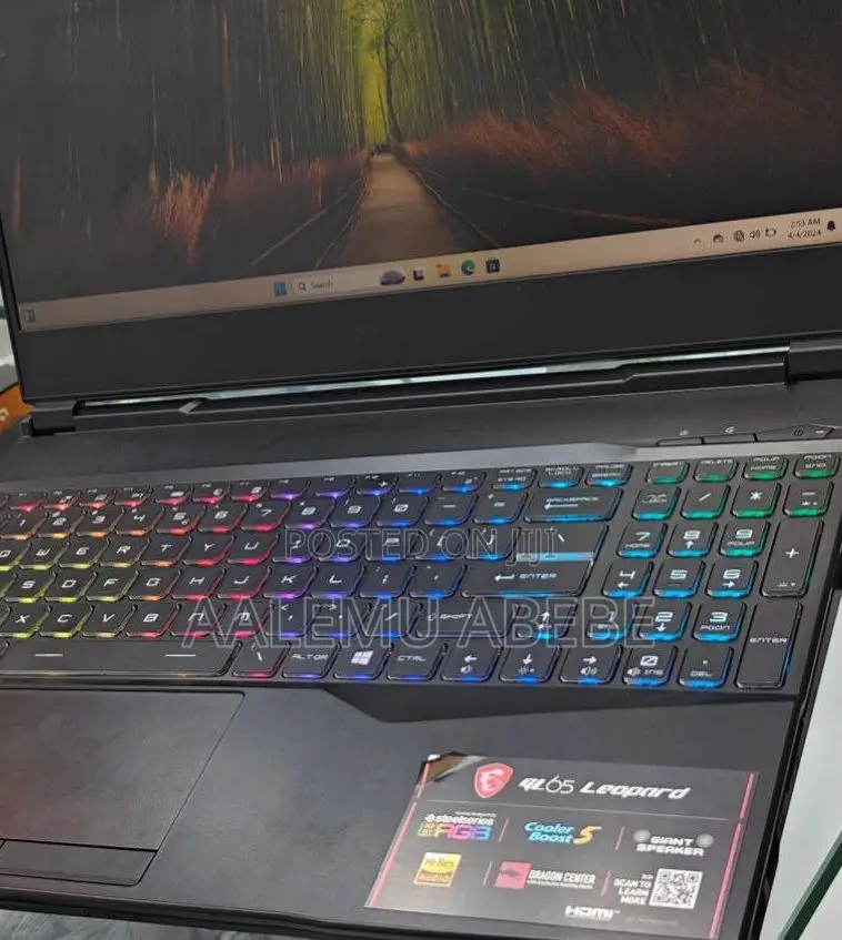 New Laptop MSI GP75 Leopard 16GB Intel Core I5 SSD 512GB