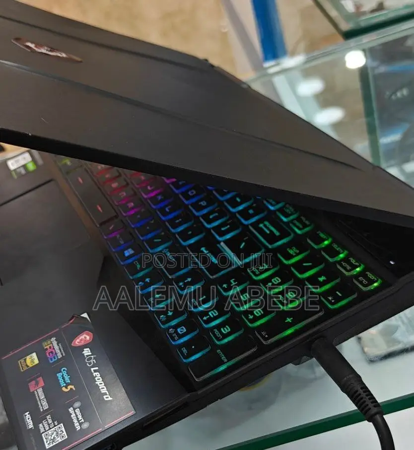 New Laptop MSI GP75 Leopard 16GB Intel Core I5 SSD 512GB