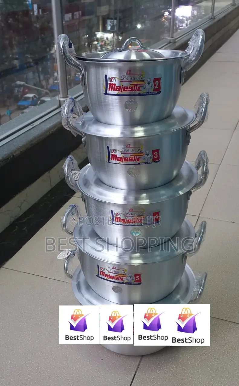 Majestic 2-6 Original Cookwares ድስት ሴት