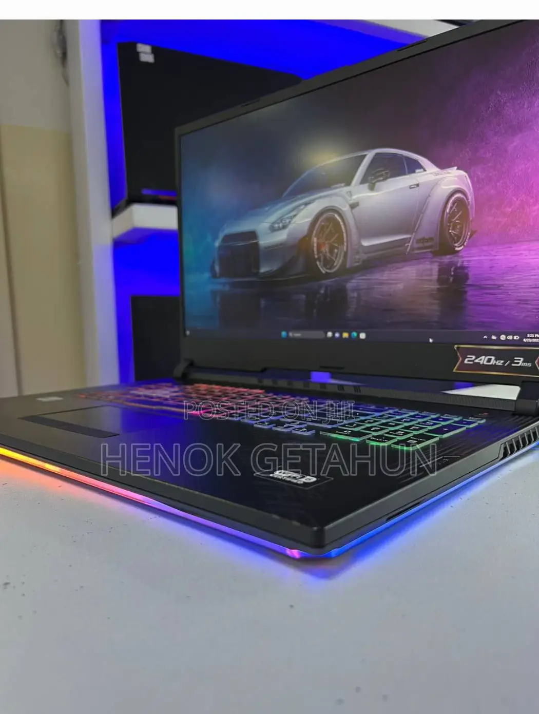 New Laptop Asus ROG Strix G15 16GB Intel Core I7 SSD 1T