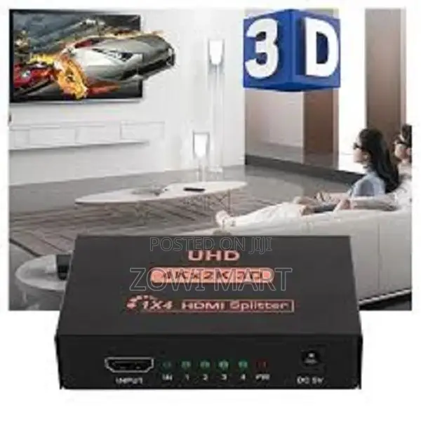4K2K 1x4 HDMI Splitter for Full HD Support 3D