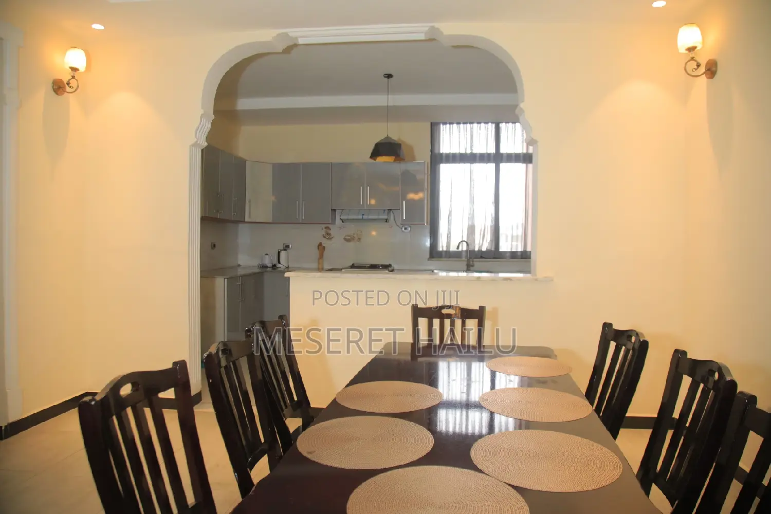 Furnished 4bdrm Apartment in Bole Bolbula for rent