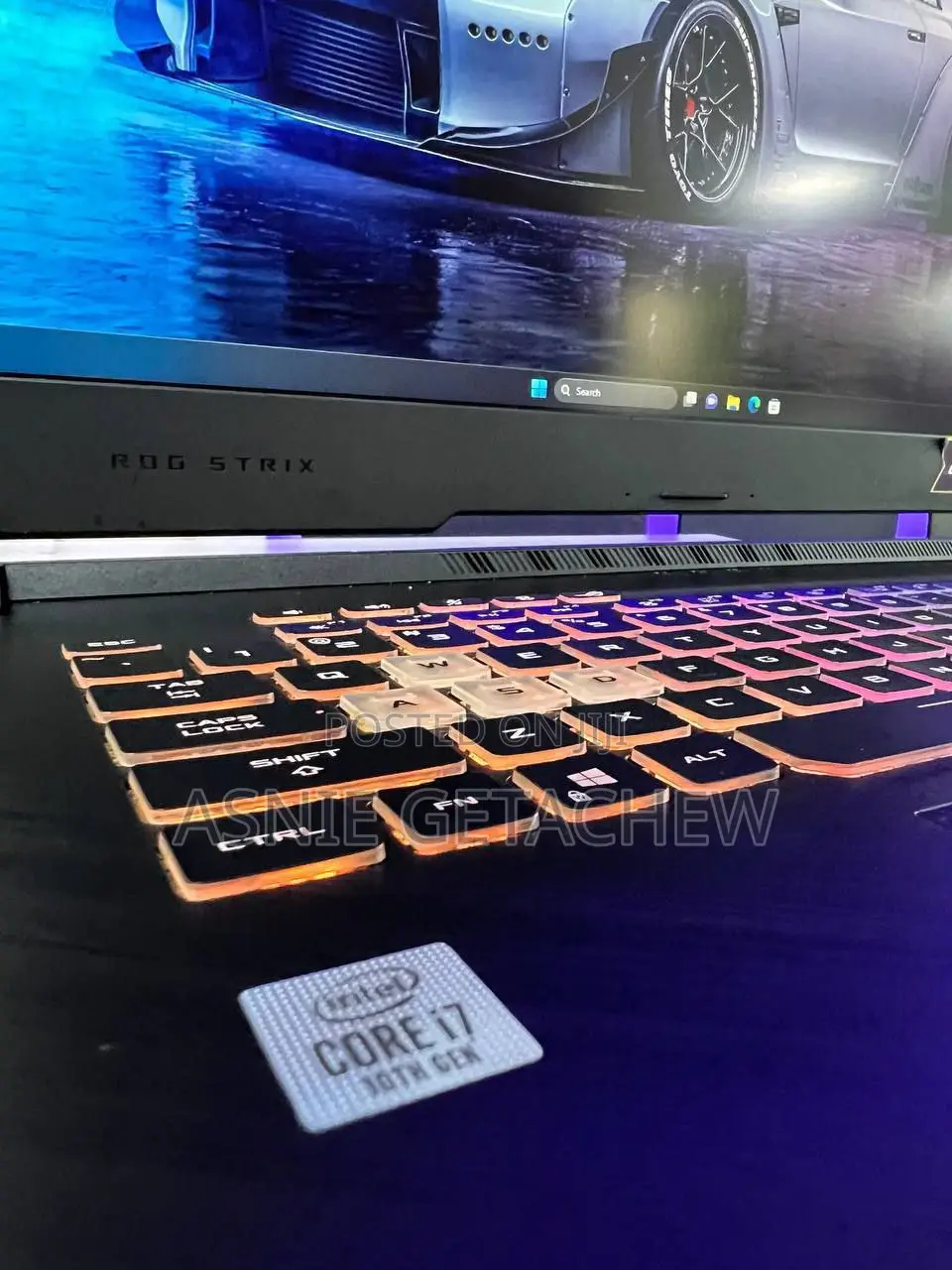New Laptop Asus ROG Strix G15 16GB Intel Core I7 SSD 1T