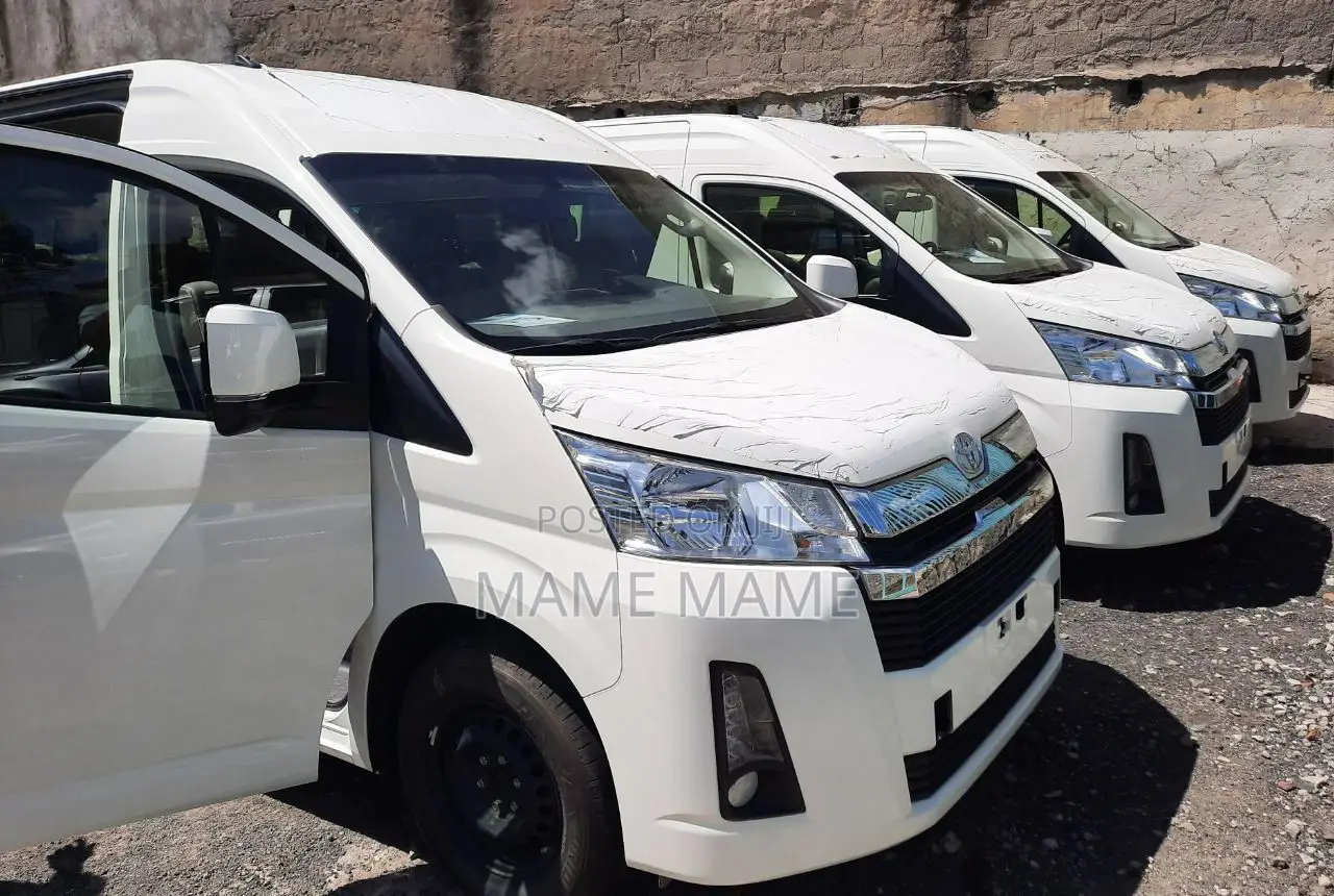 New Toyota HiAce 2023 White