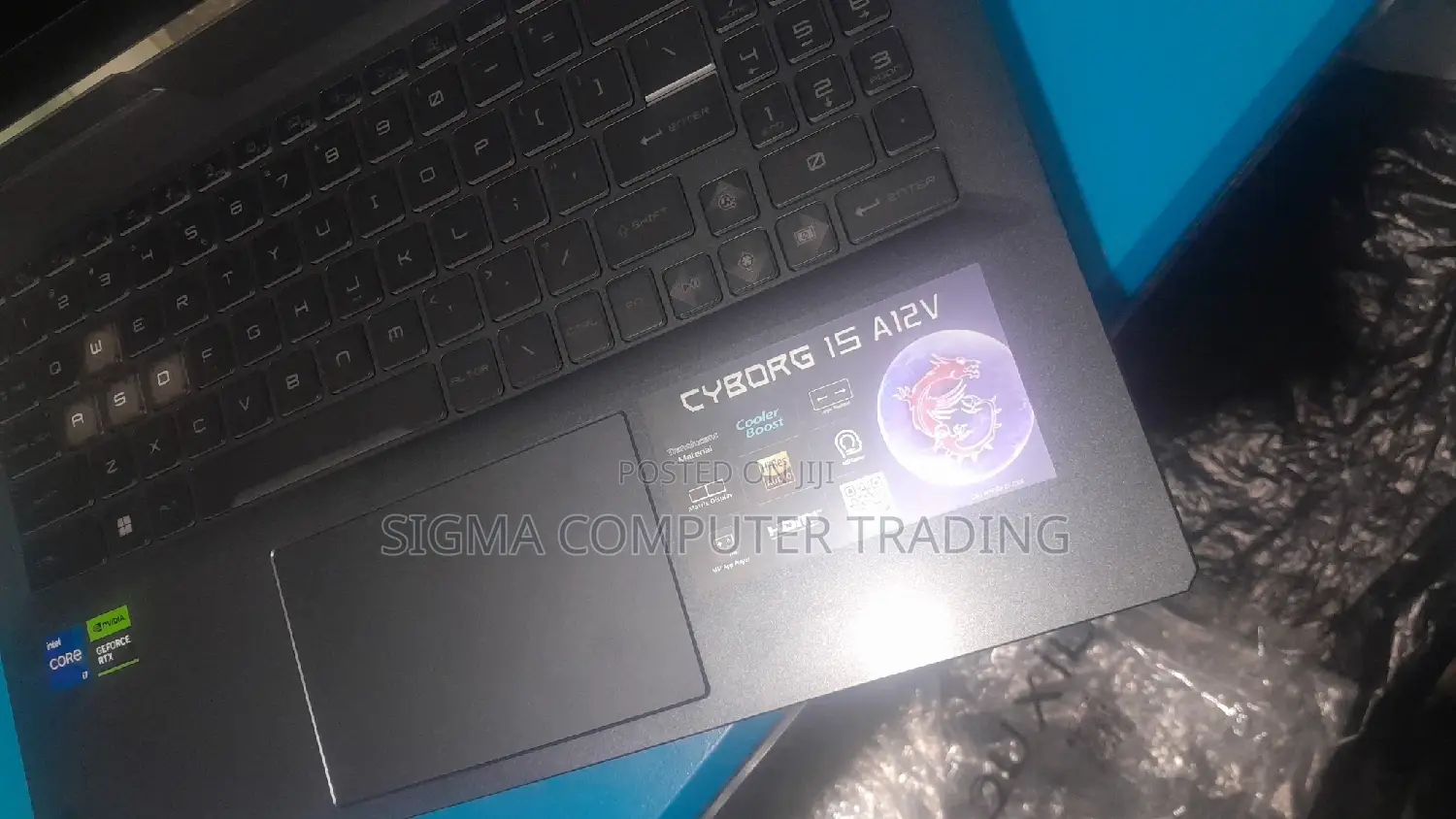 New Laptop MSI 16GB Intel Core I7 SSD 1T