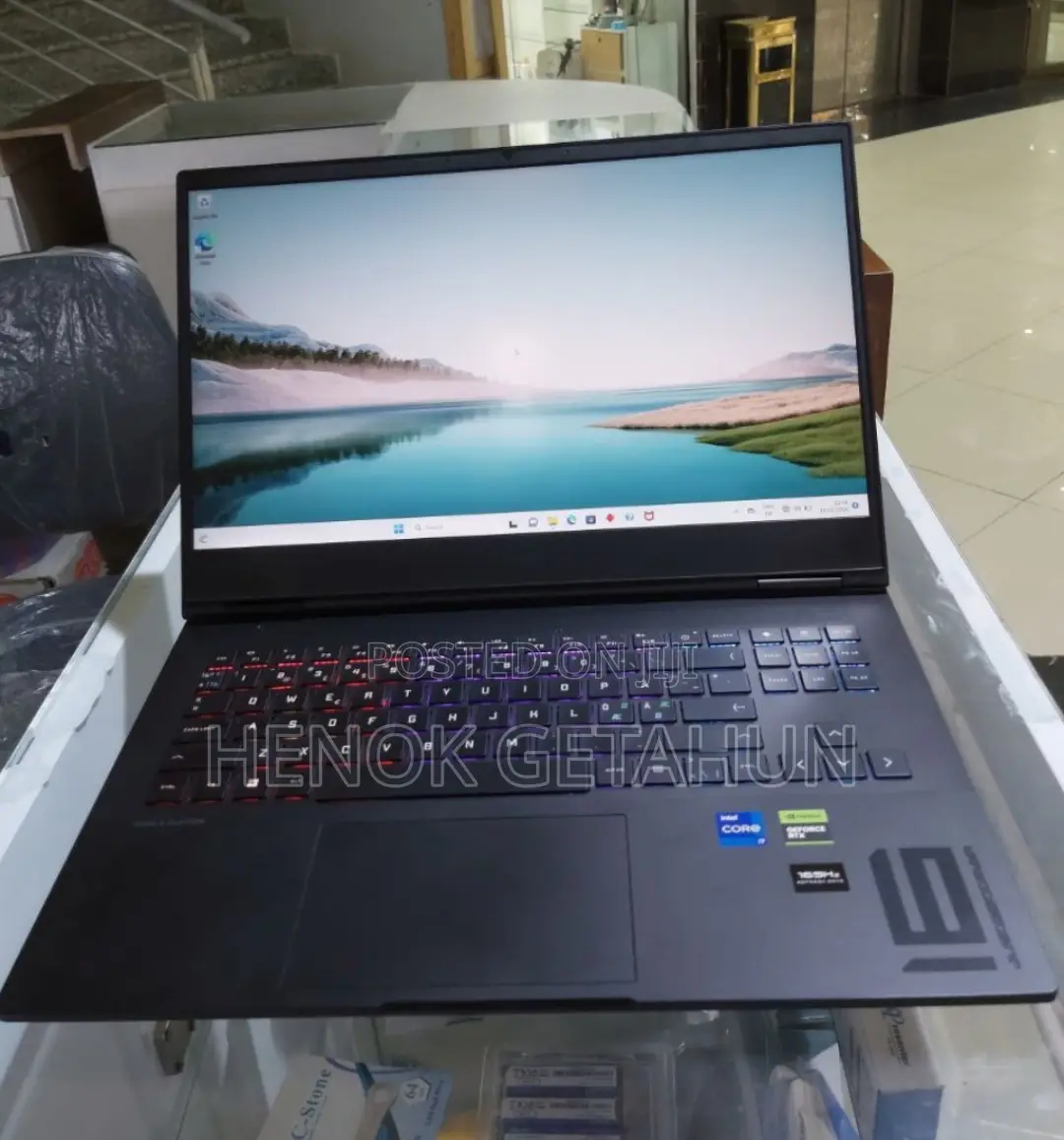 New Laptop HP Omen 16 16GB Intel Core I7 SSD 512GB