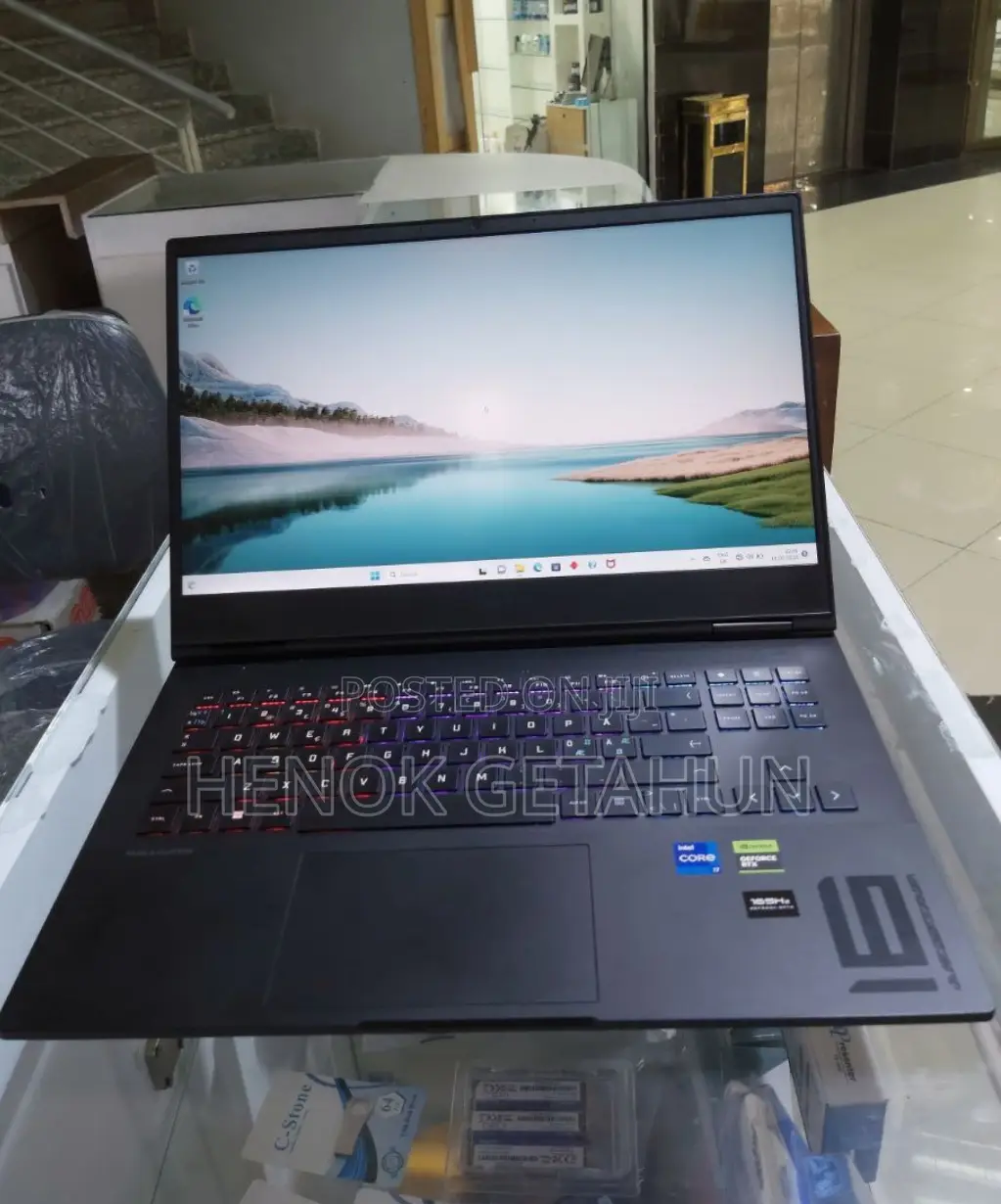 New Laptop HP Omen 16 16GB Intel Core I7 SSD 512GB