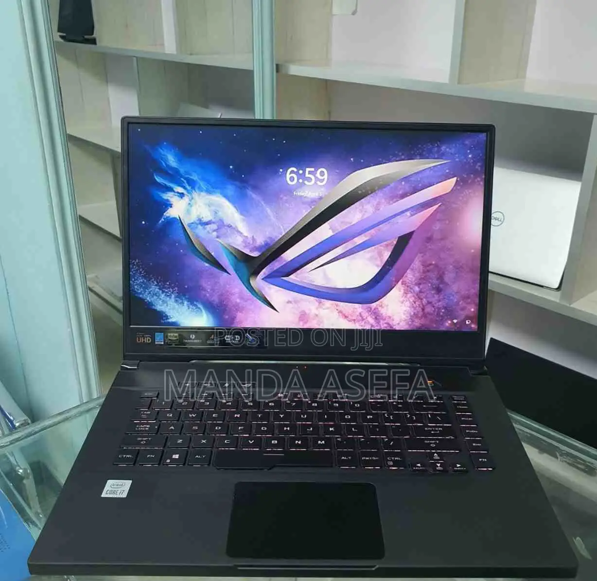 New Laptop Asus ROG Zephyrus G15 16GB Intel Core I7 SSD 512GB