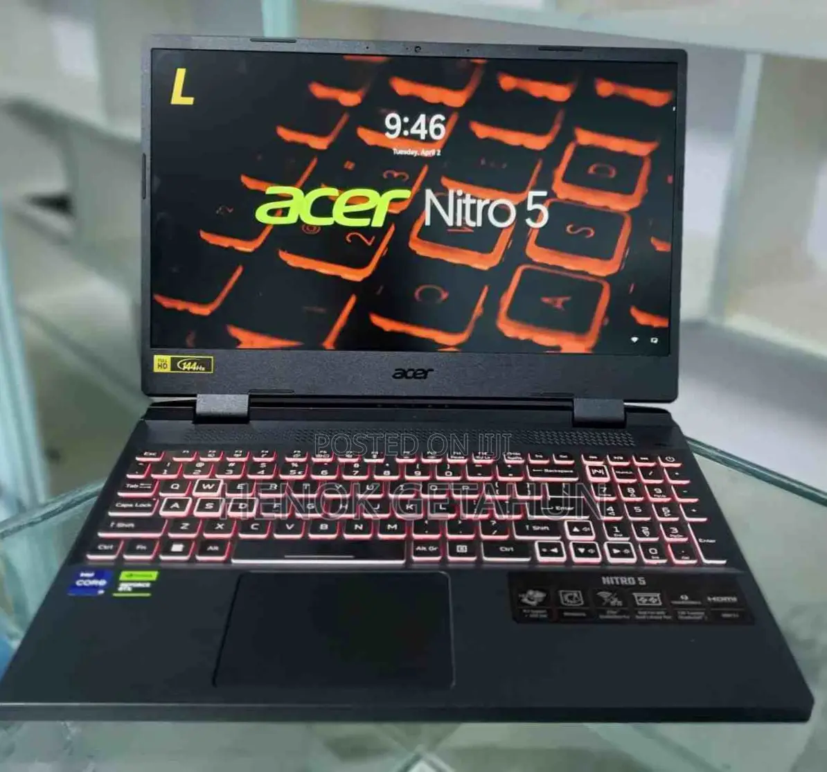 New Laptop Acer Nitro 5 16GB Intel Core I9 SSD 512GB