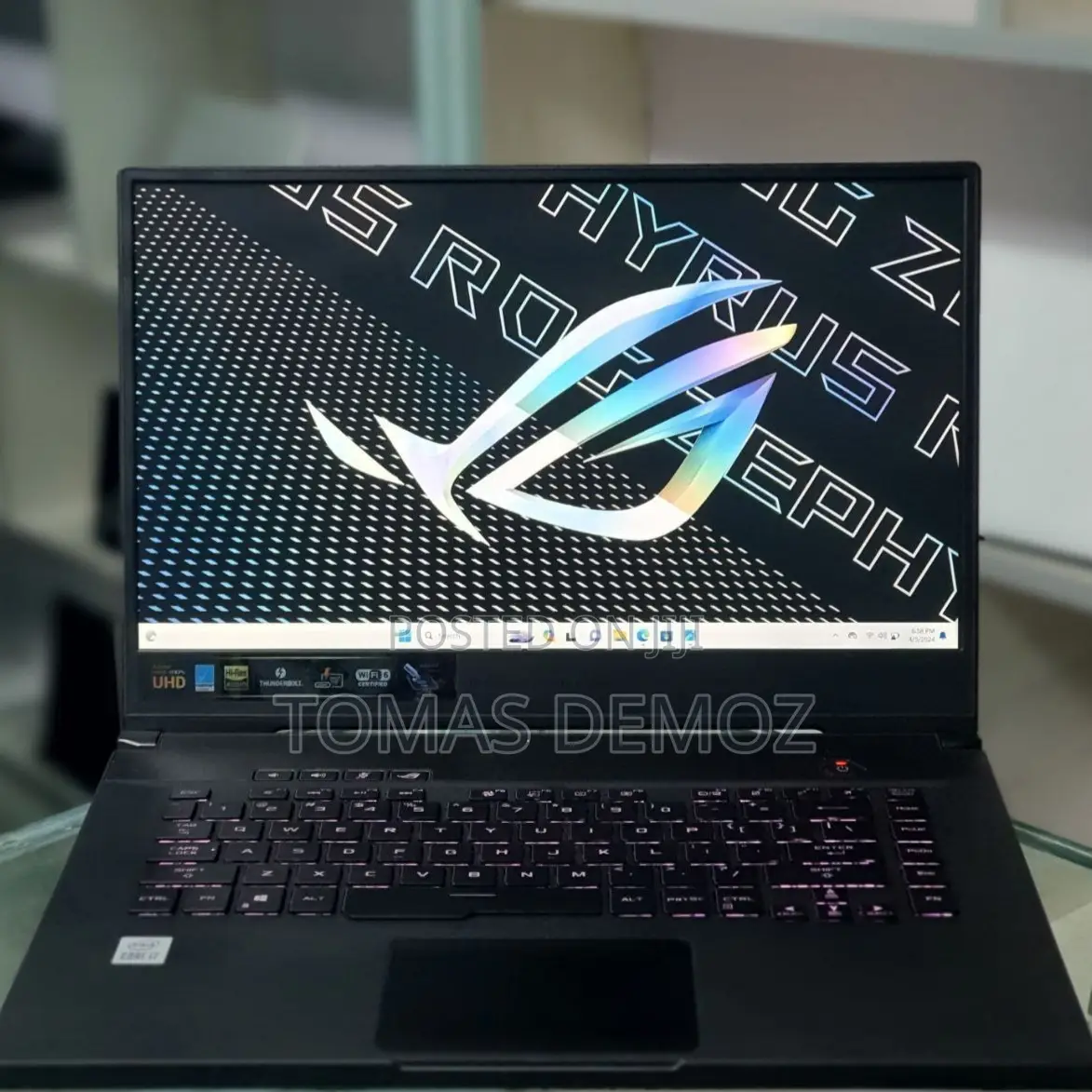 New Laptop Asus ROG Zephyrus G15 16GB Intel Core I7 SSD 512GB