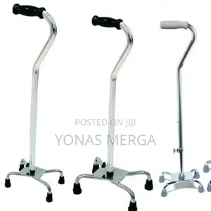 Adjustable Quad Cane:እድሜ ለተጫናቸዉWalking Stick¶
