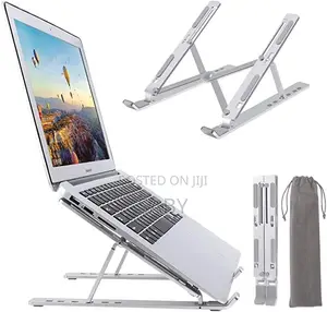 Foldable Height Adjustable Metal Frame Laptop Stand