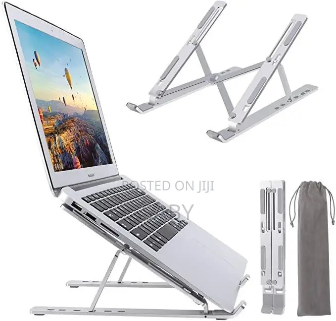 Foldable Height Adjustable Metal Frame Laptop Stand