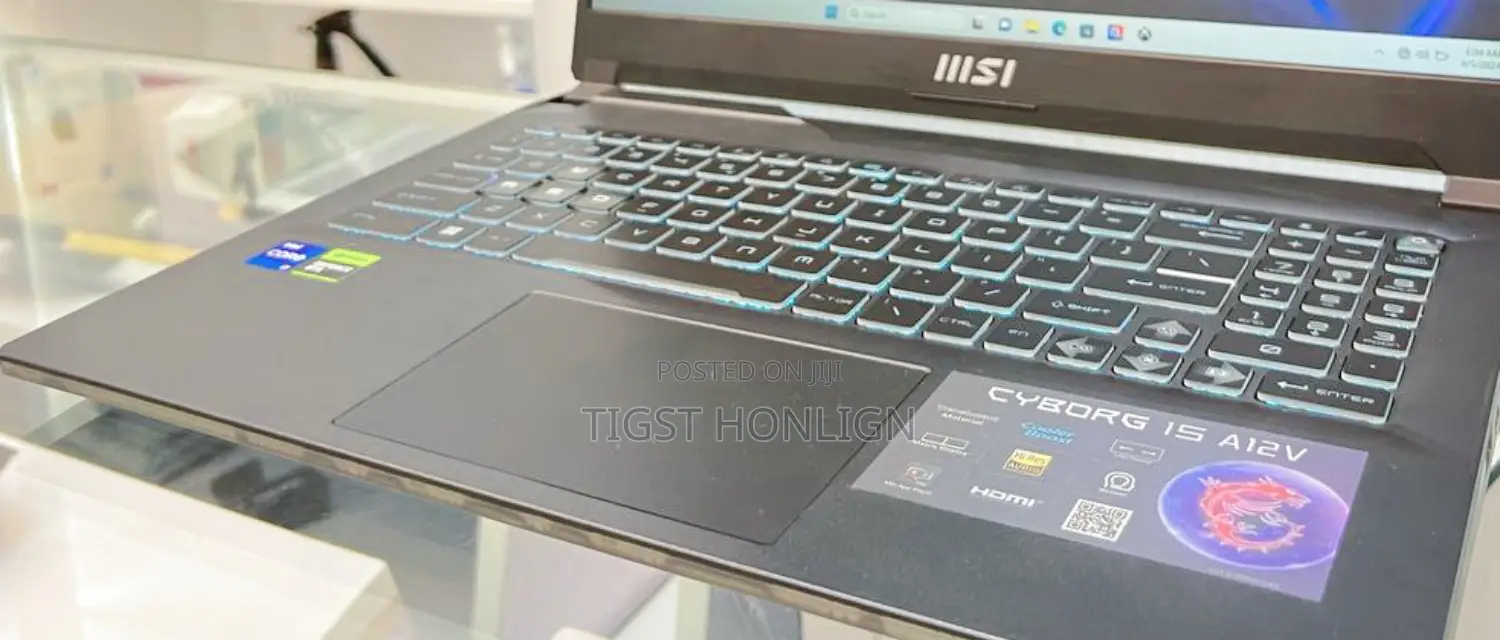 New Laptop MSI GF63 16GB Intel Core I7 SSD 1T
