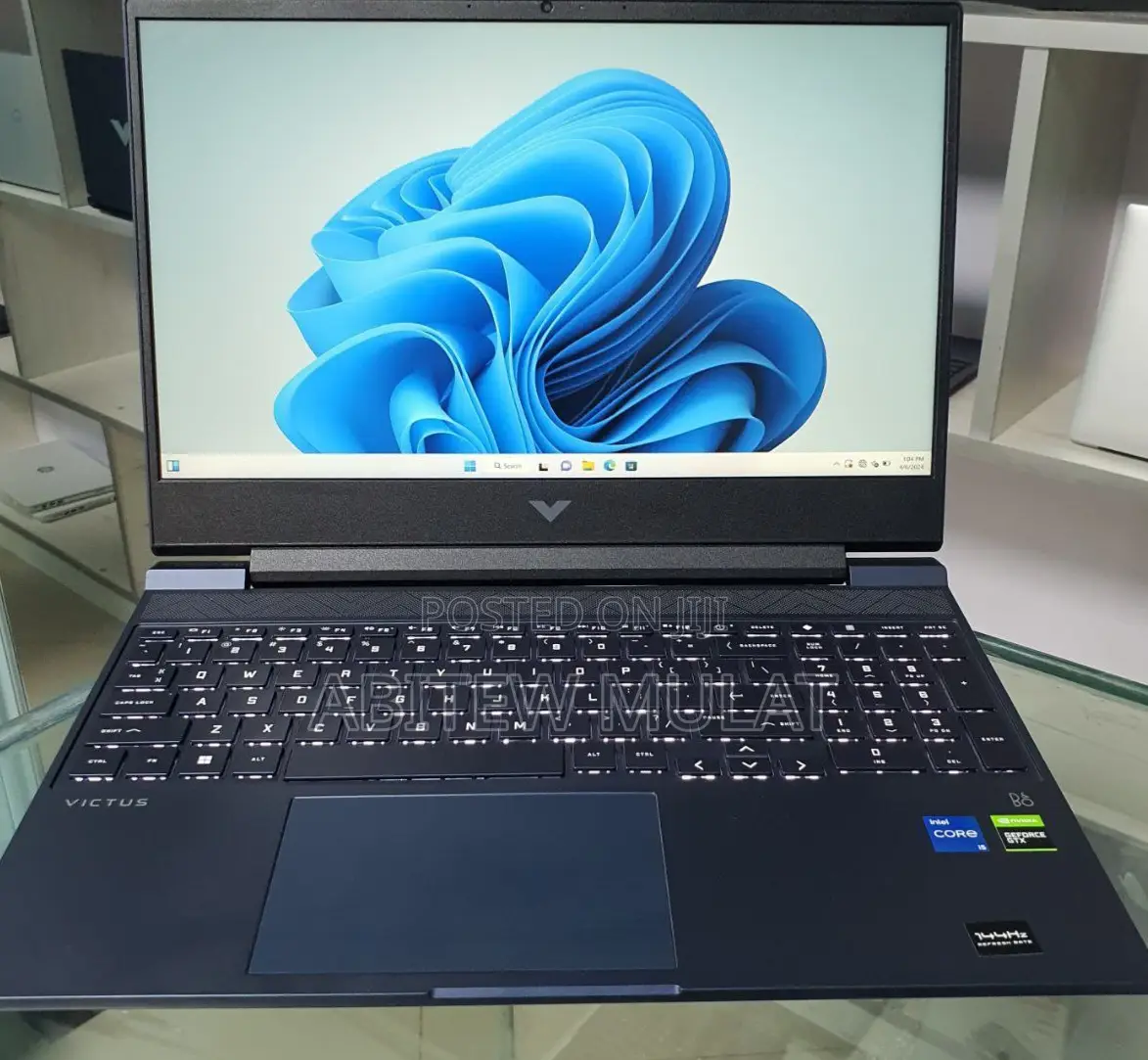 New Laptop HP Victus 15 16GB Intel Core I5 SSD 512GB