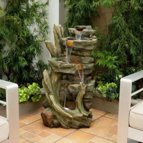 Outdoor Water Fountain In Ethiopia