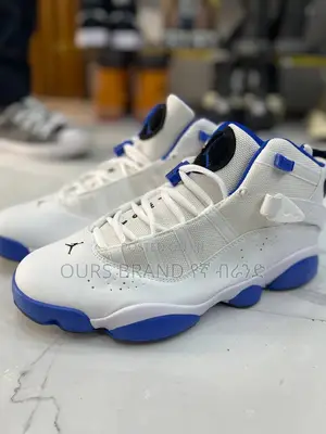 High Master Quality Air Jordan 6 Rings 'White Marina Blue'