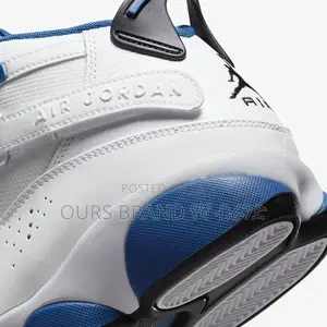 High Master Quality Air Jordan 6 Rings 'White Marina Blue'