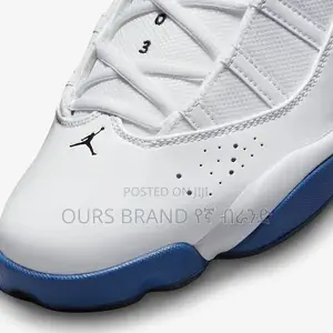 High Master Quality Air Jordan 6 Rings 'White Marina Blue'