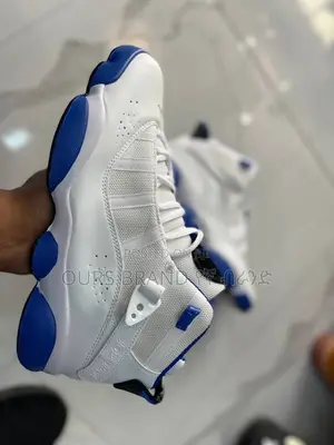 Photo - High Master Quality Air Jordan 6 Rings 'White Marina Blue'