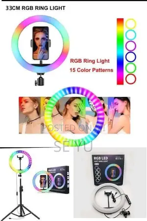 12 Inch RGB Ring Light