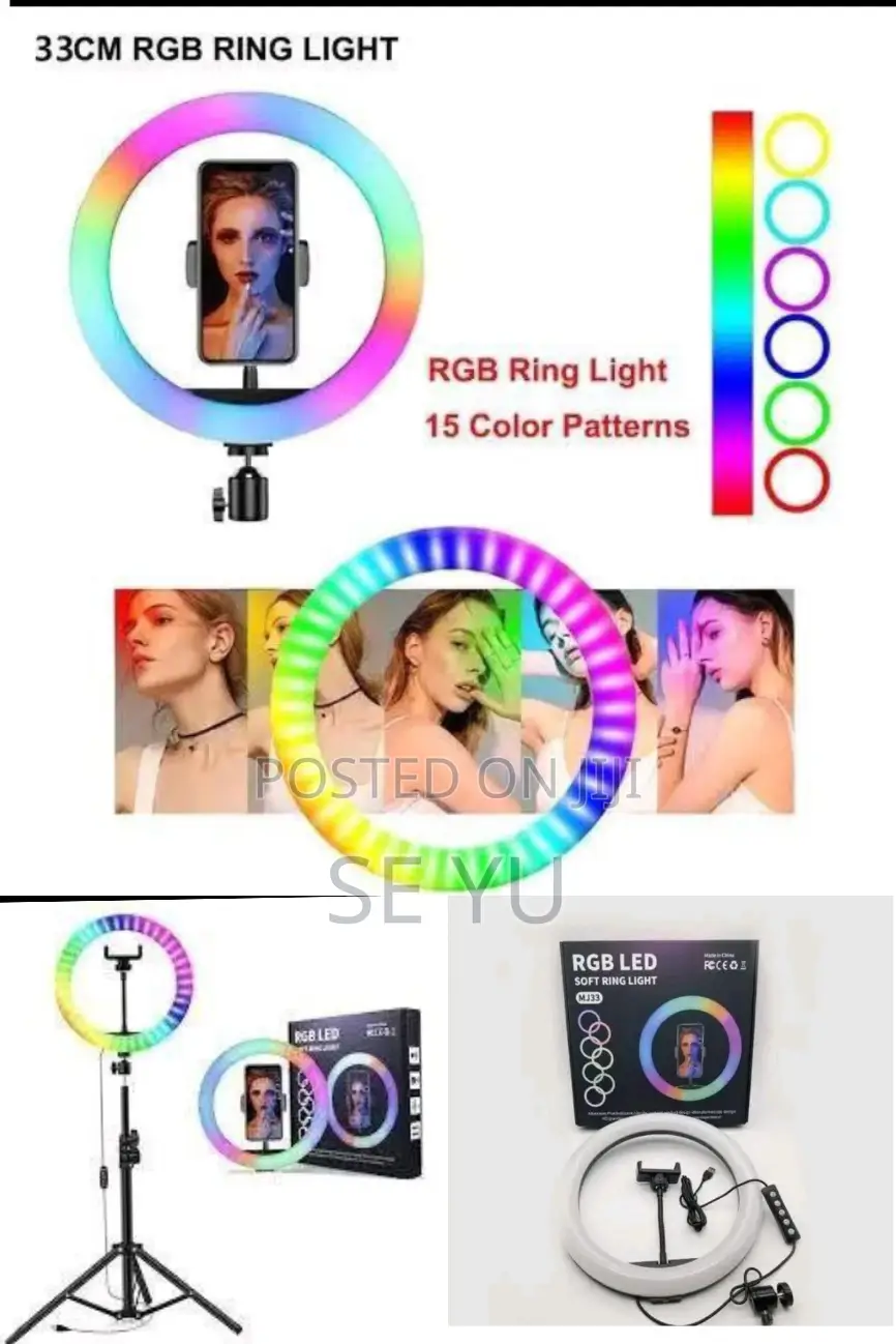 12 Inch RGB Ring Light