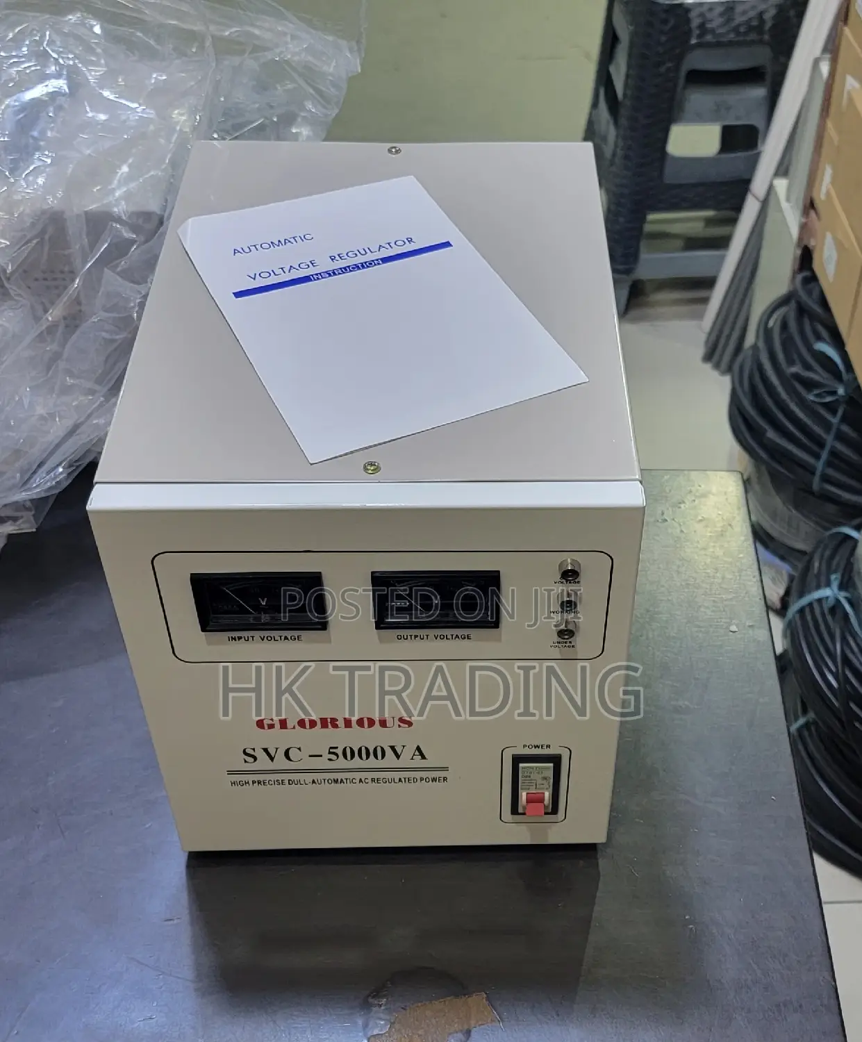 Original Voltage Stabilizer Gato Glorious 5000va