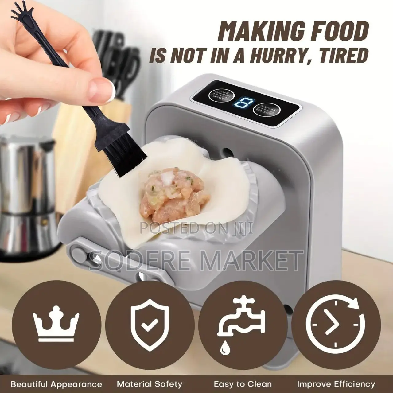 Electric Dumpling Maker Machine