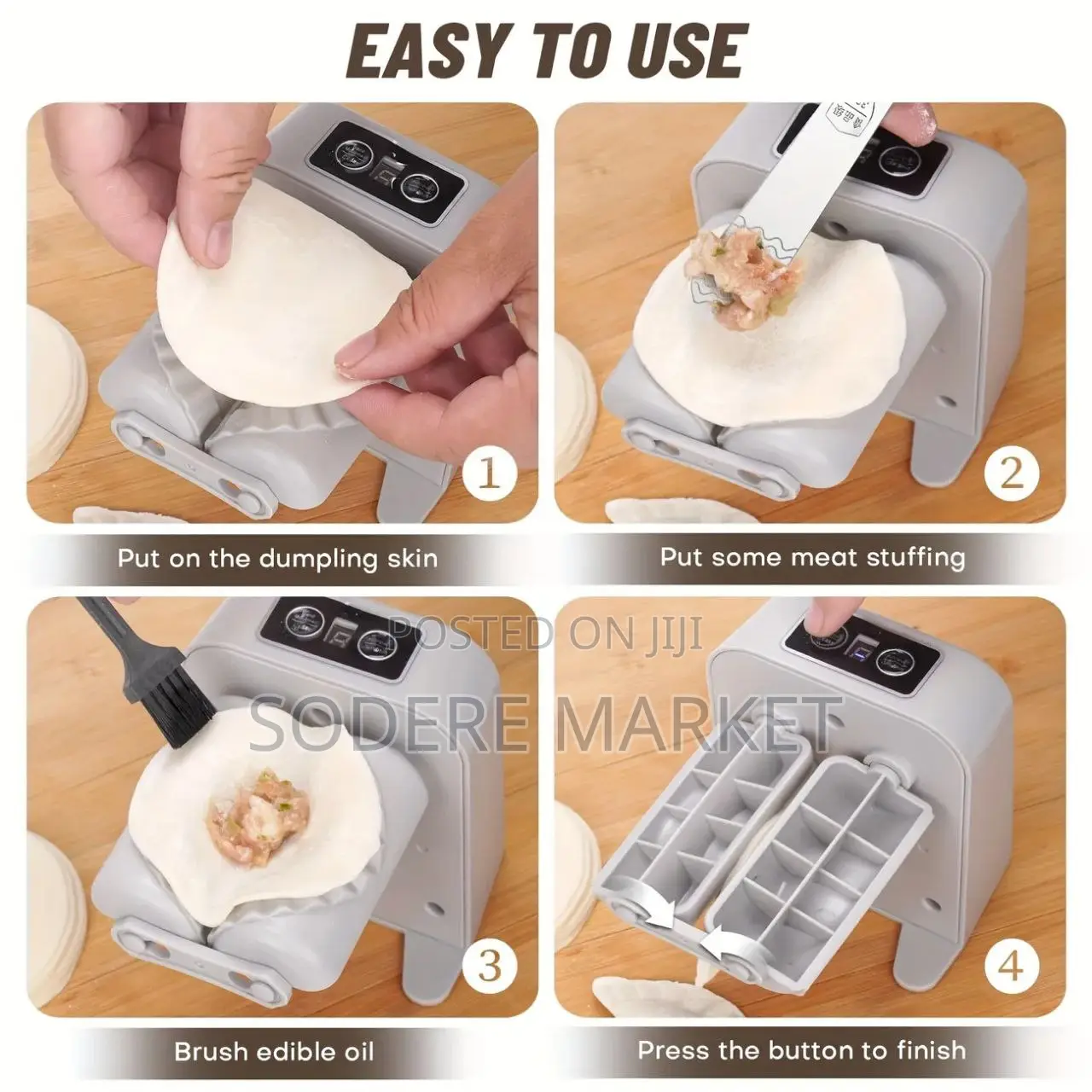 Electric Dumpling Maker Machine