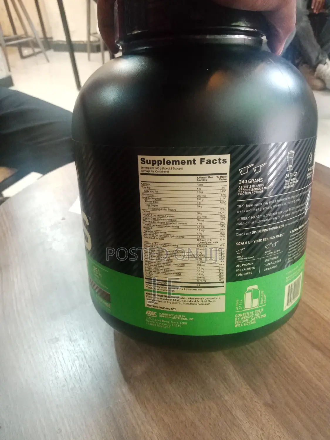 Serious Mass Protein Powder 2.72kg