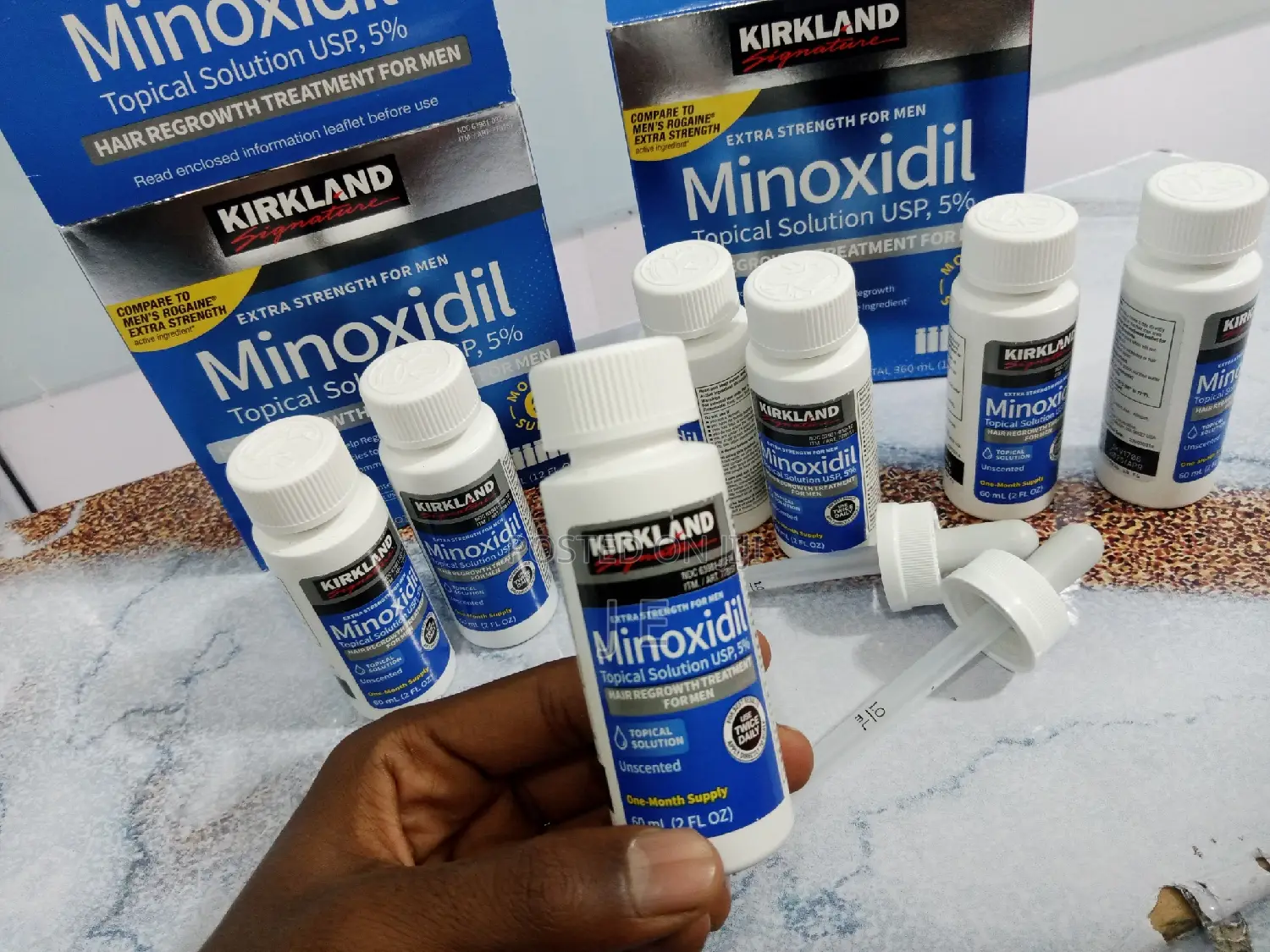 Minoxidil for Hair and Beard Growth