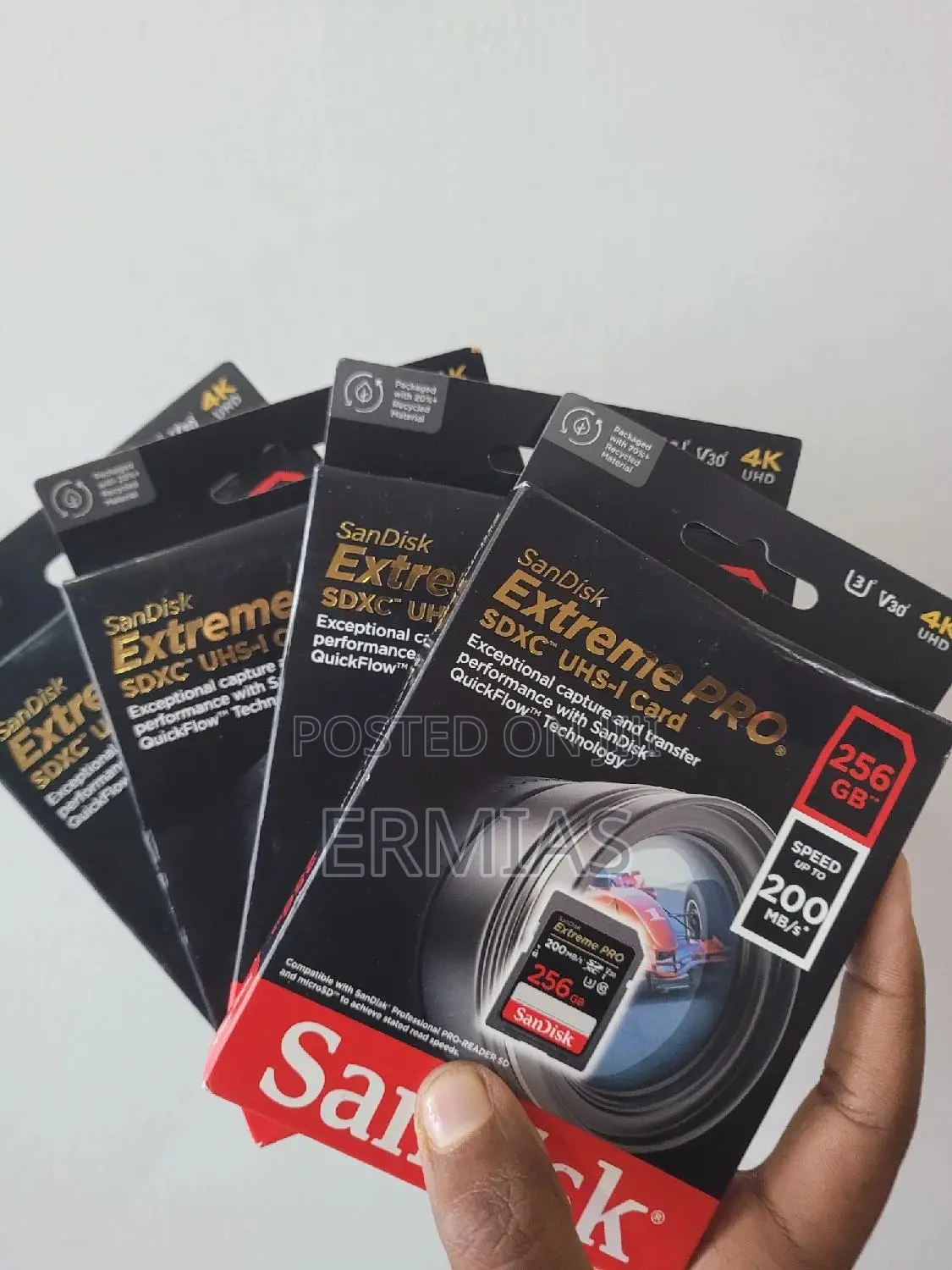 Brand New Sandisk 256gb Extreme Pro