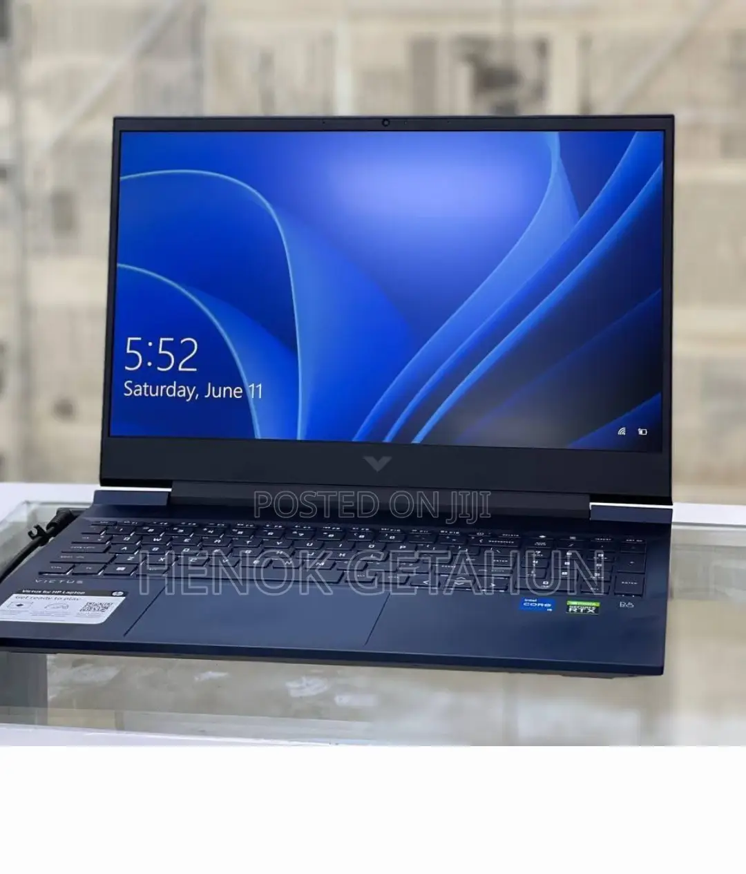 New Laptop HP Victus 16 8GB Intel Core I5 SSD 512GB