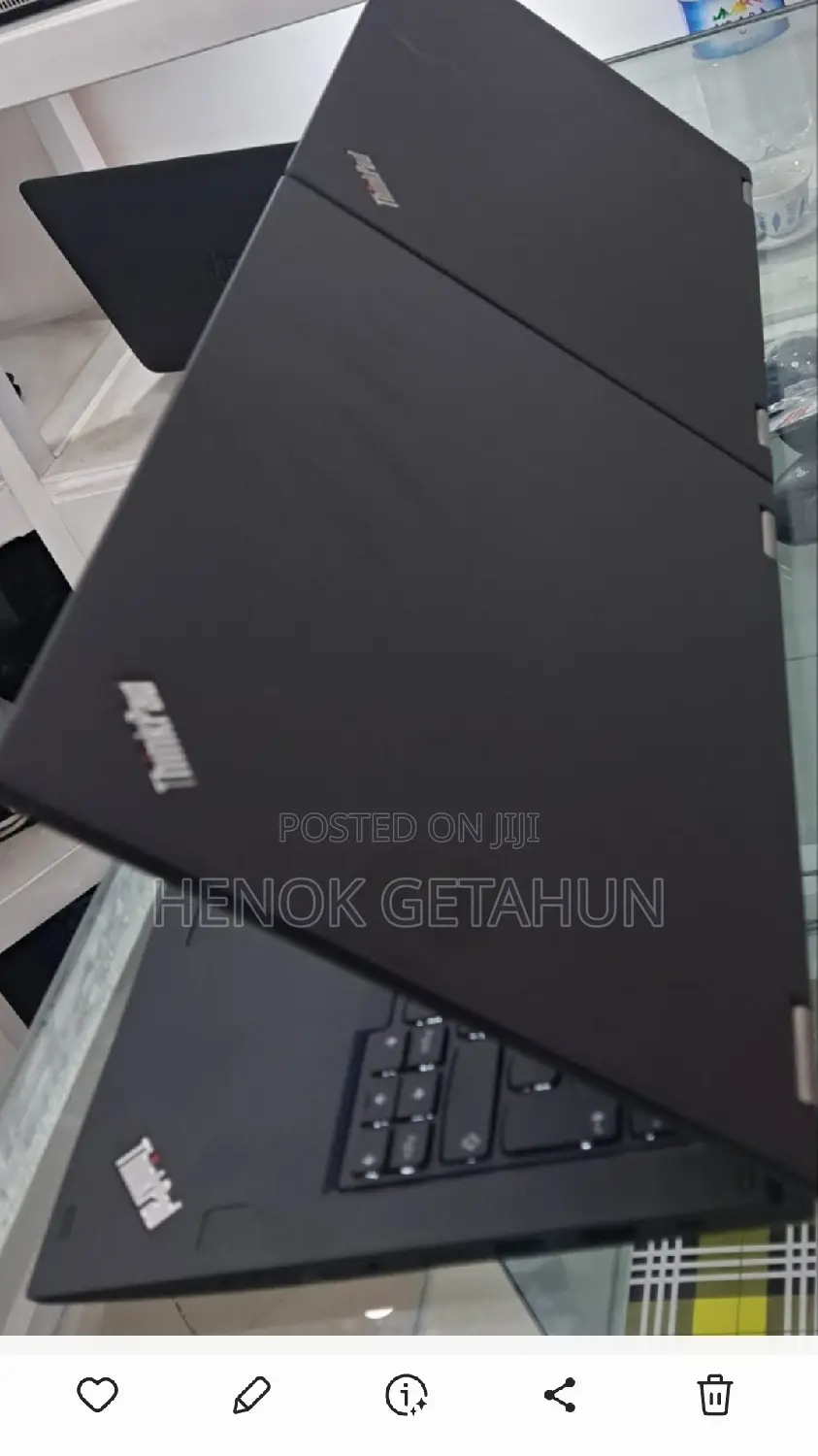 New Laptop Lenovo ThinkPad Yoga 370 8GB Intel Core I5 SSD 512GB