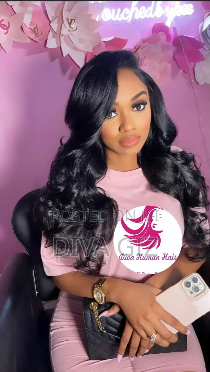 ትክክለኛ የተፈጥሮ ፀጉር DIVA Genuine BRAZILIAN/ ITALIAN HUMAN HAI