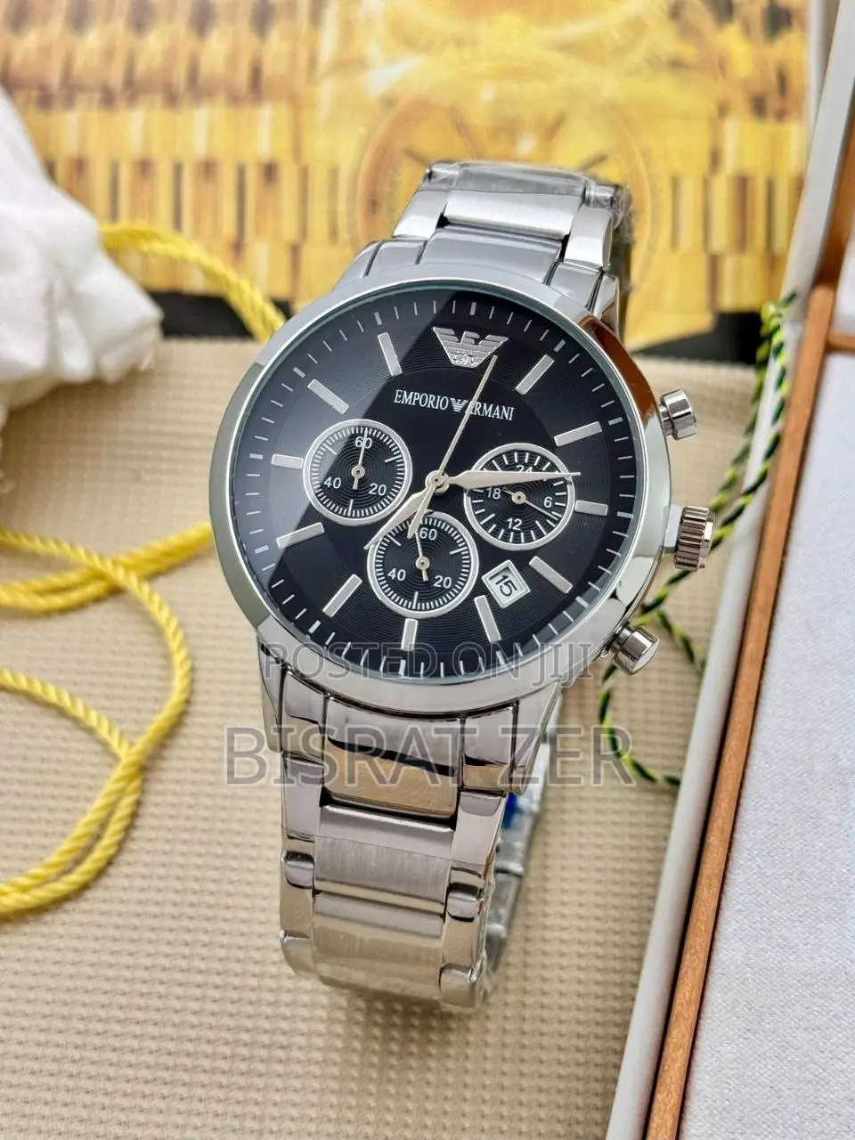  EMPORIO ARMANI   for Men (የወንዶች ሠዐት ) 