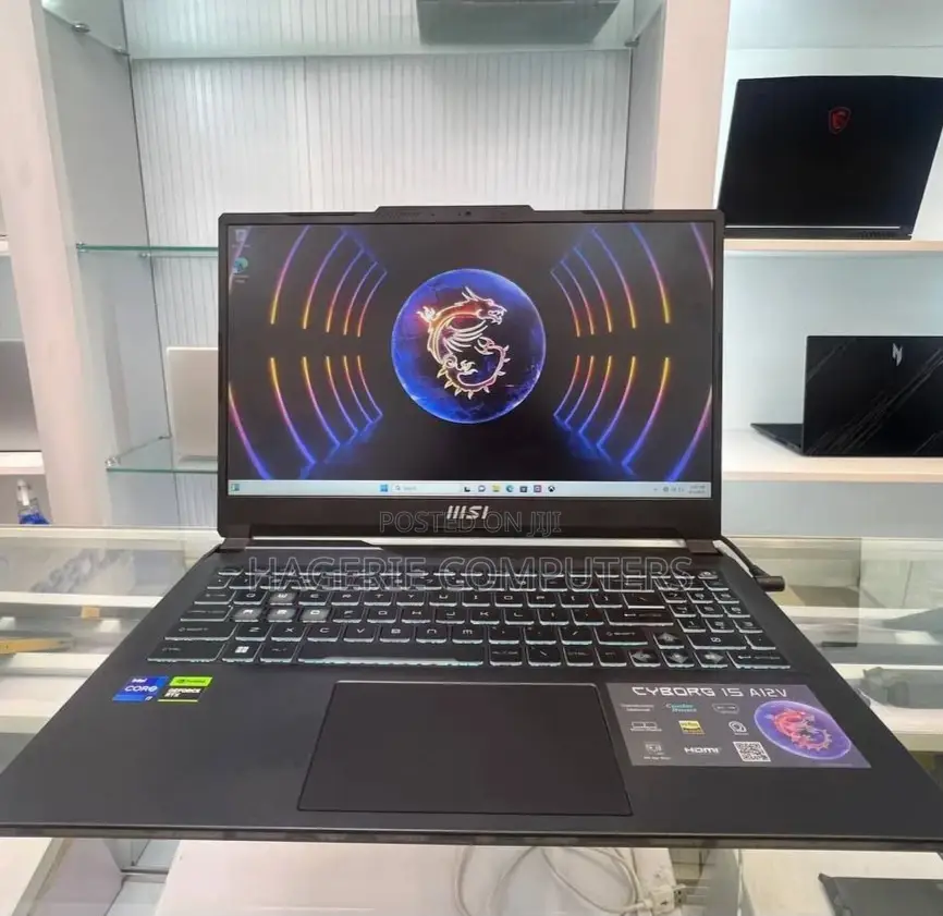 New Laptop MSI 16GB Intel Core I7 SSD 1T
