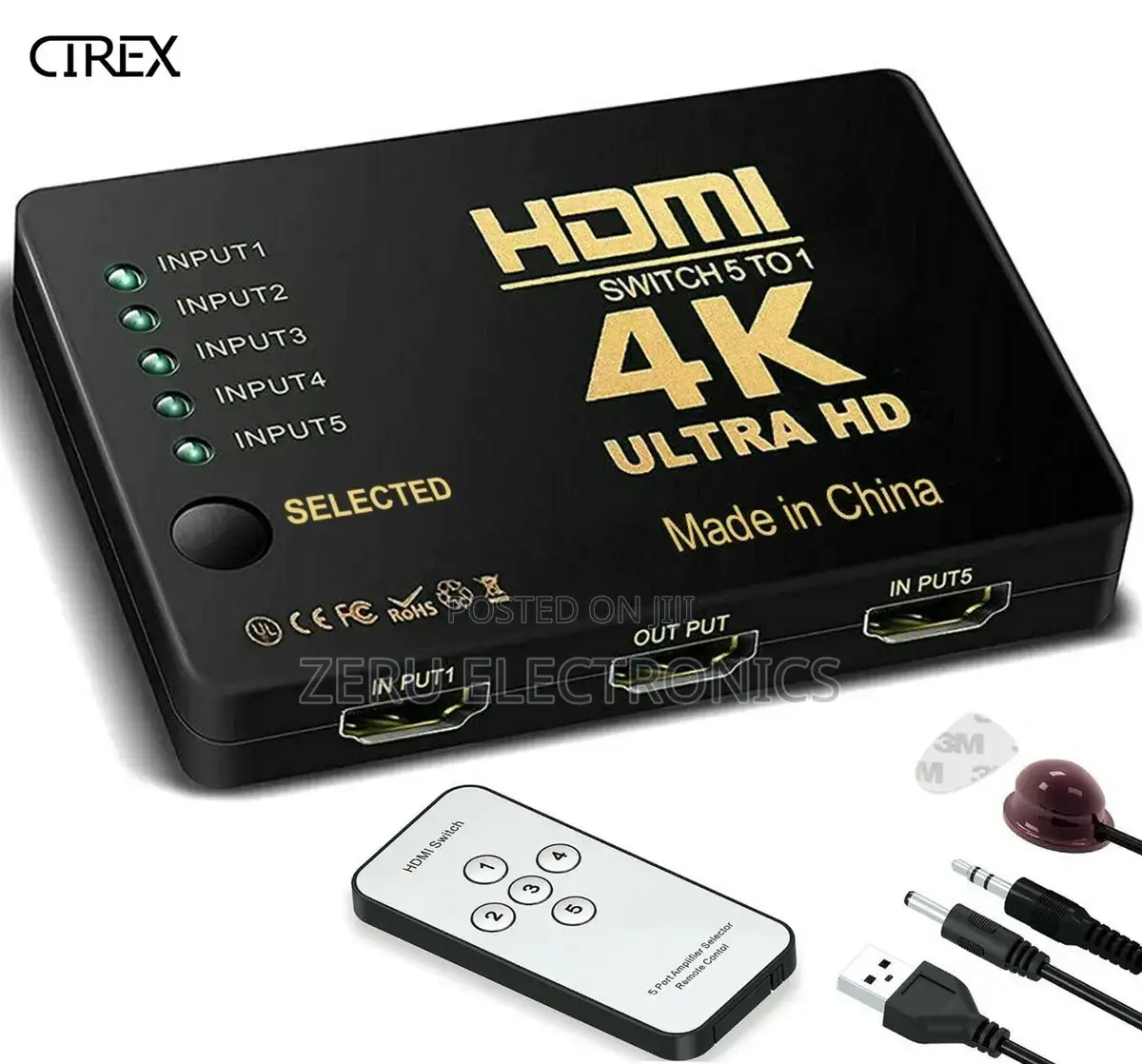 5 Port Hdmi Switch