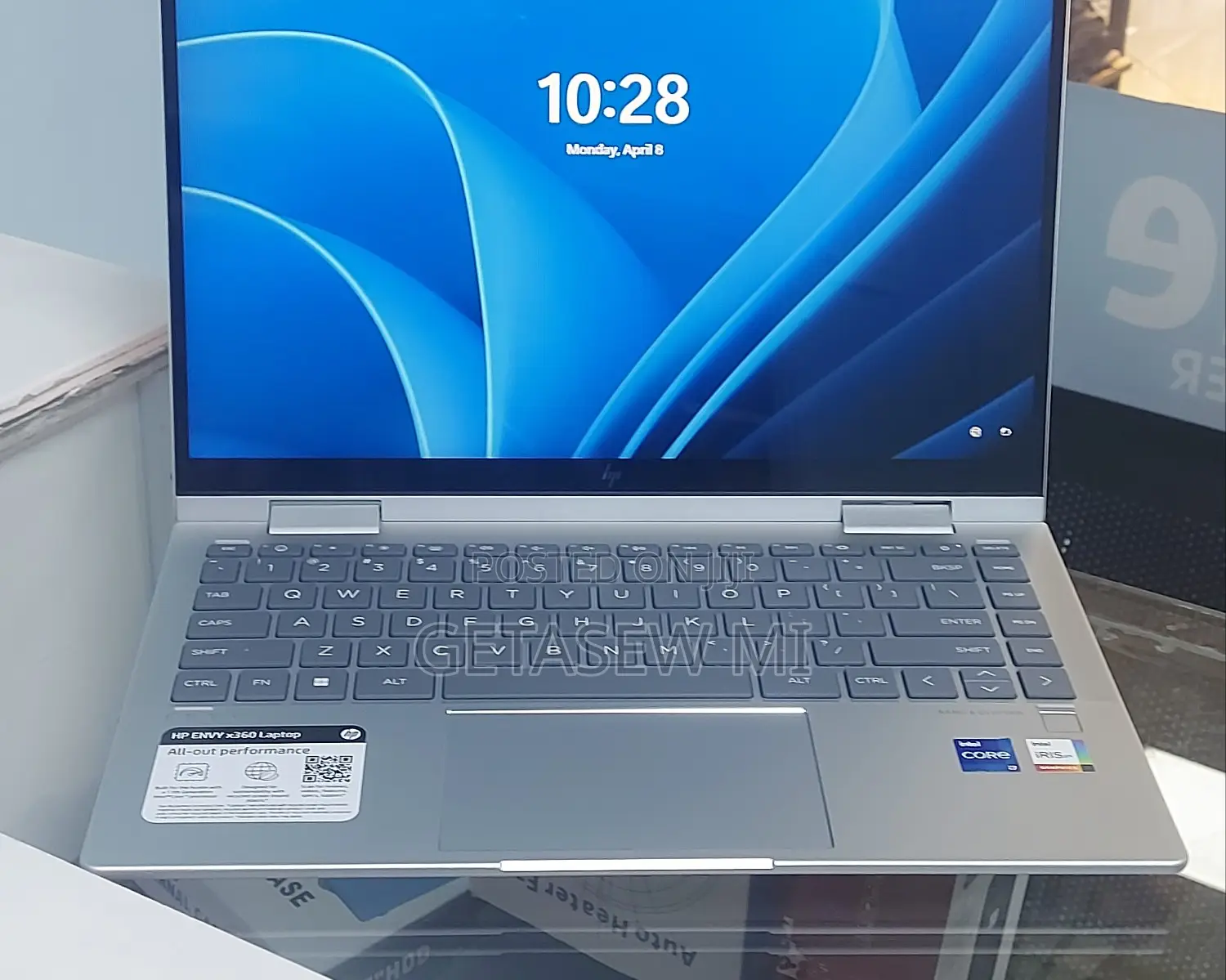 New Laptop HP Envy X360 16GB Intel Core i7 SSD 512GB