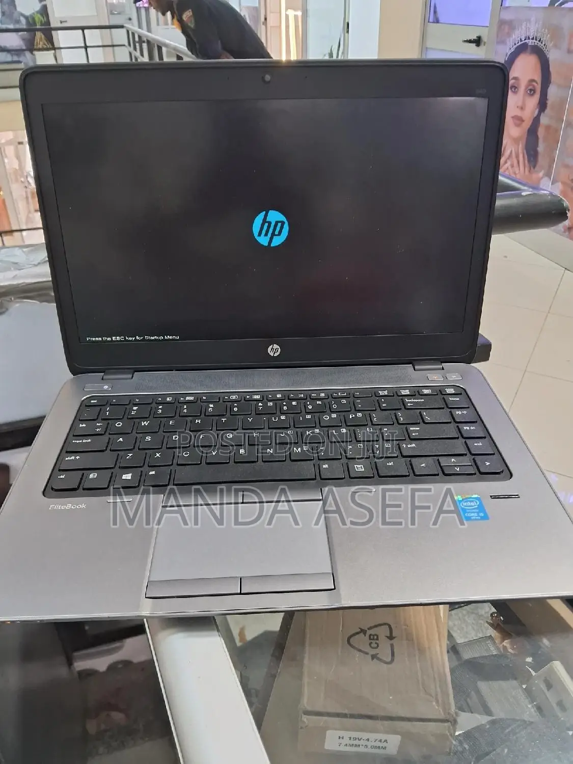 New Laptop HP EliteBook 840 8GB Intel Core I5 HDD 500GB