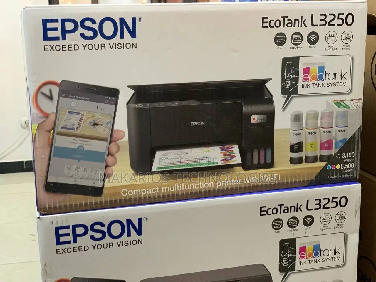 Epson L3250 Wi-Fi 3 in 1 Printer