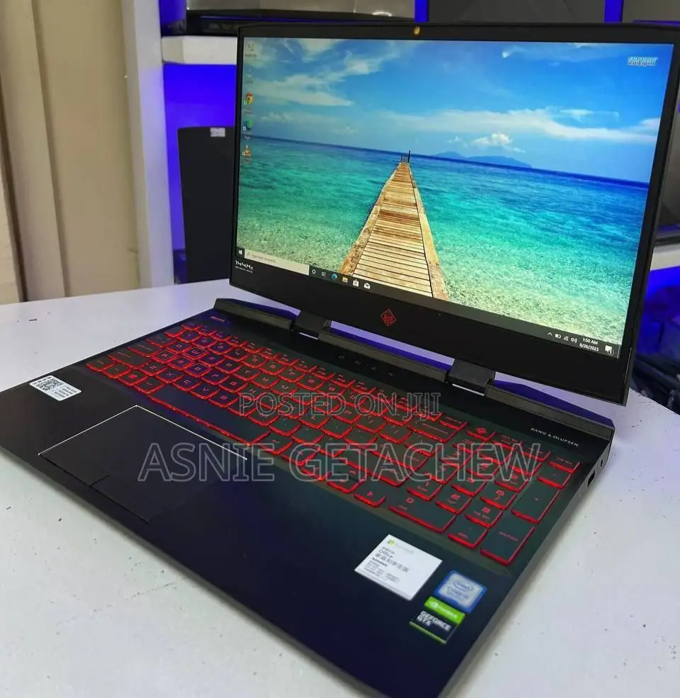 New Laptop HP Omen 15 16GB Intel Core I5 SSD 512GB