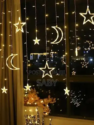 Photo - Moon Star Shape Led Light