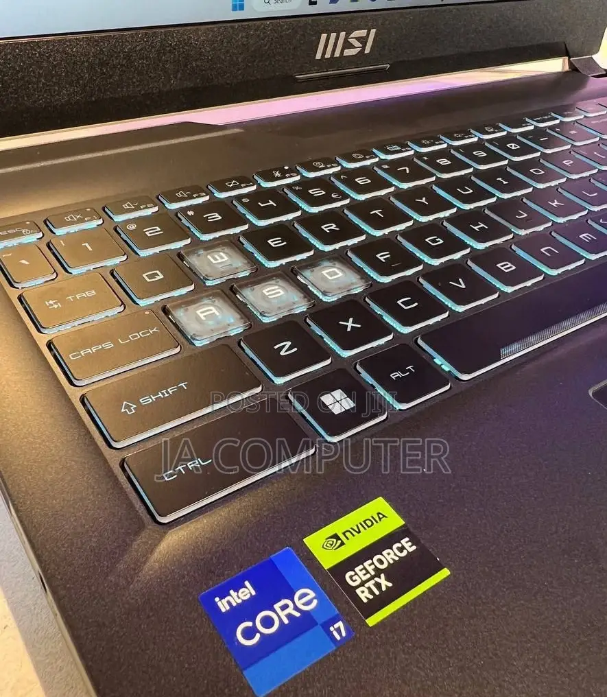 New Laptop MSI GF63 16GB Intel Core I7 SSD 1T