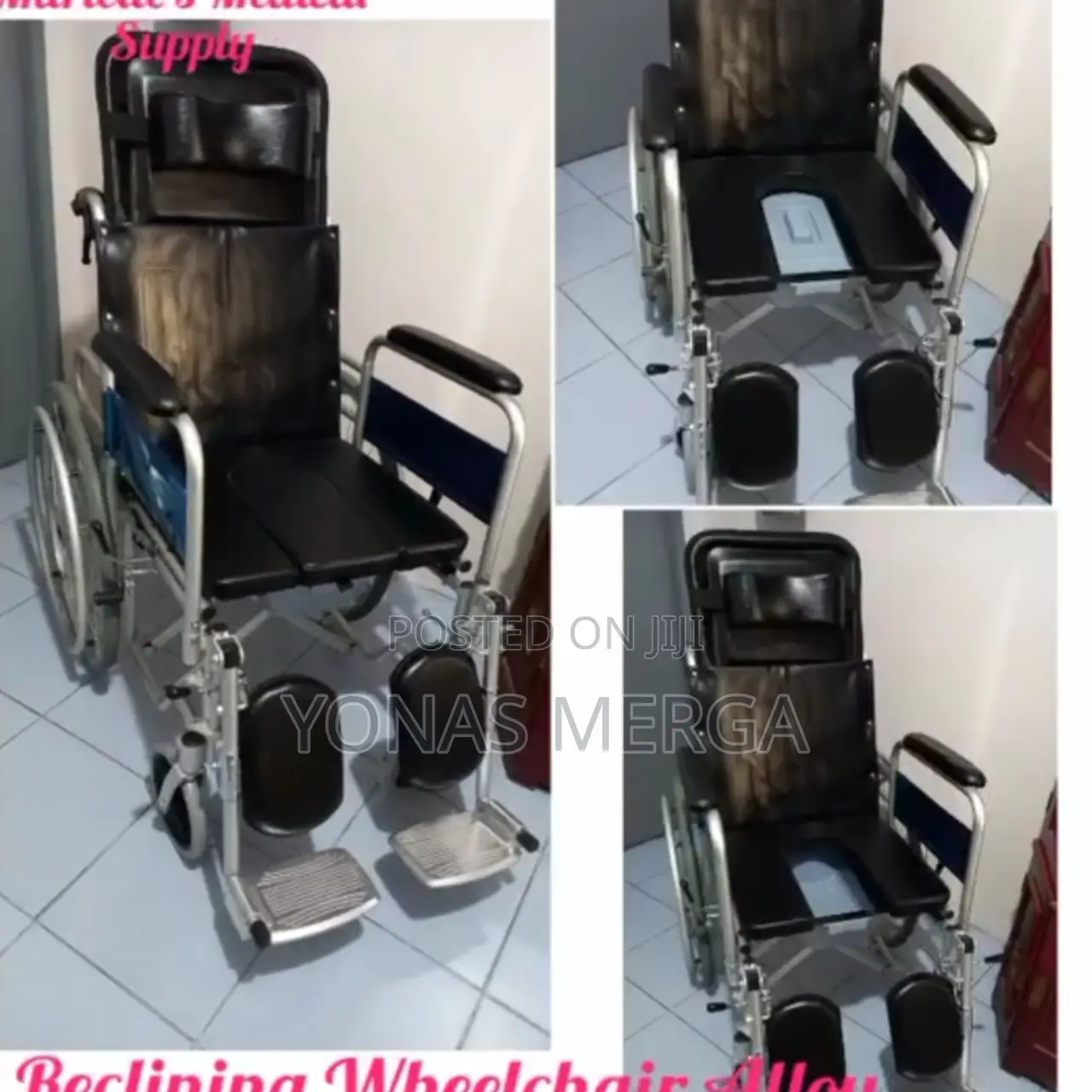 Multifunctional Wheelchair|ሚተኙበት^Wheelchair×ሽንት ቤትwheelchair