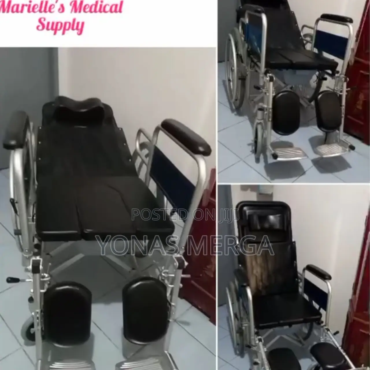 Multifunctional Wheelchair|ሚተኙበት^Wheelchair×ሽንት ቤትwheelchair
